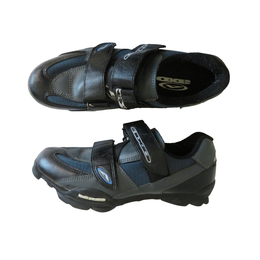 AXO Bicycling Bike Cycling Shoes‎ Blue Black Gray EUR 43 US Mens Size 9